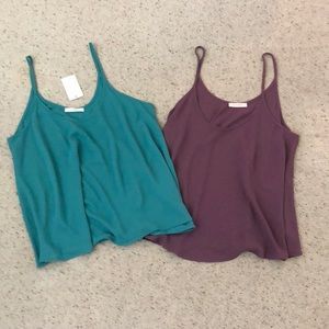 Lush camisole tanks